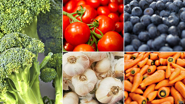 frutas y verduras