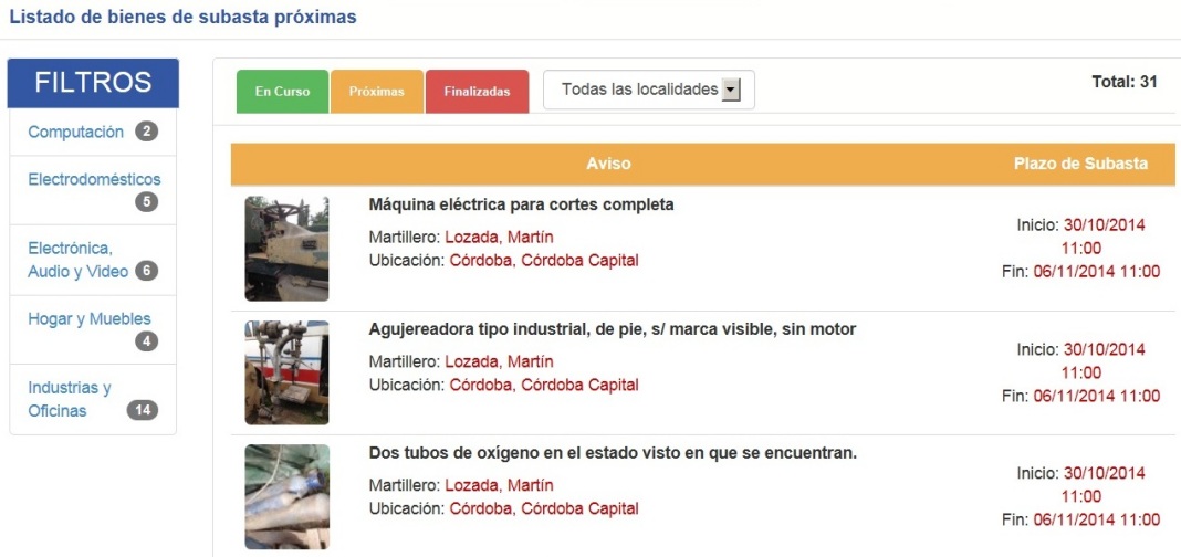 subasta cba