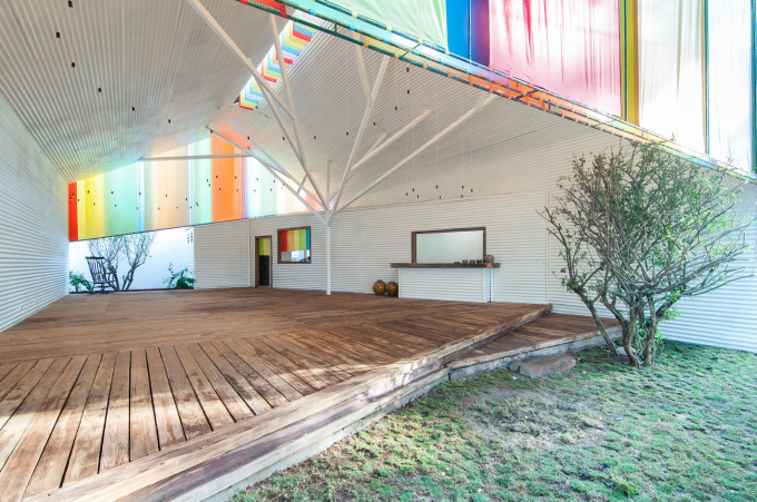 La obra ¨ La Capilla¨diseñada por arquitectos de la Compañía de A21 Studio de Vietnam