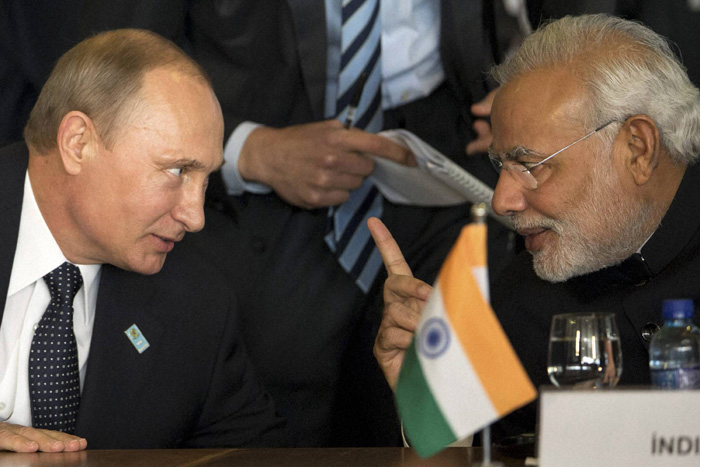Putin y Modi