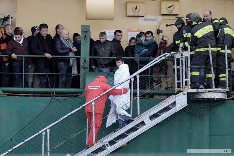 ferry hundido