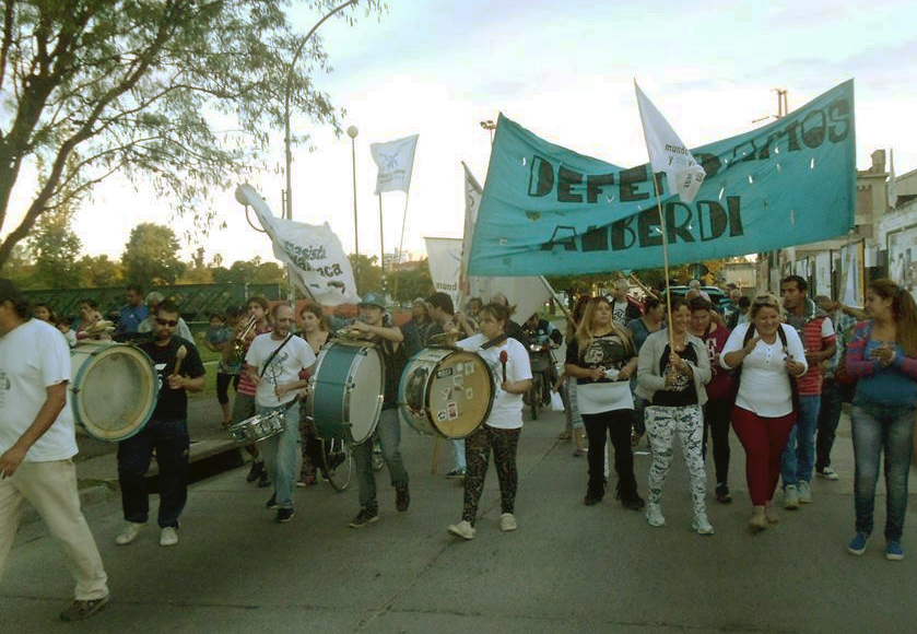 protesta alberdi