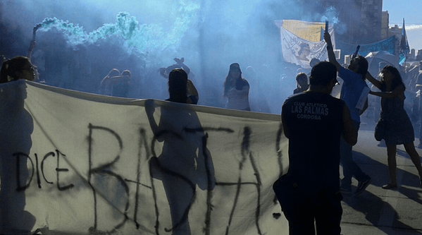 marcha de la gorra