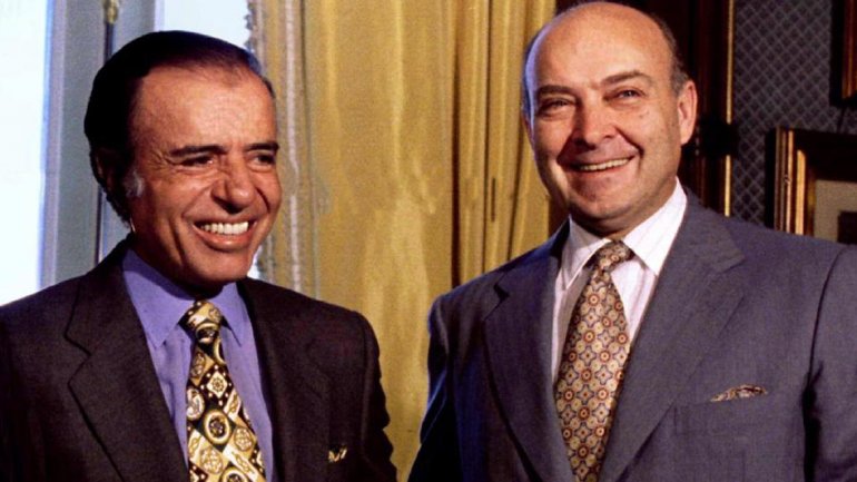 menem y caballo