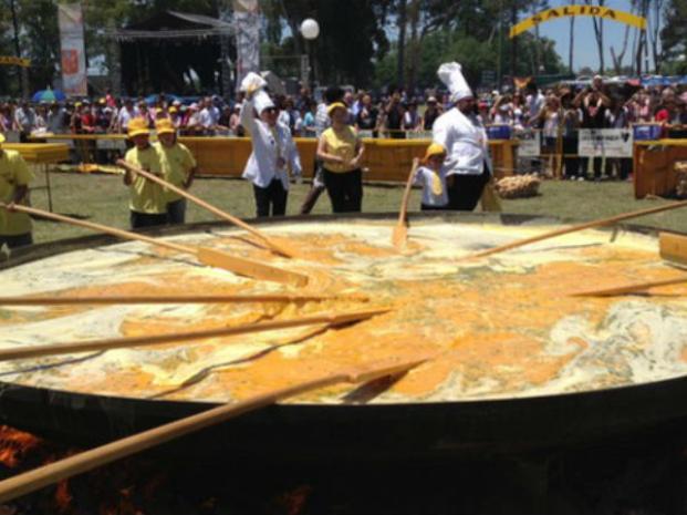 omelette gigante