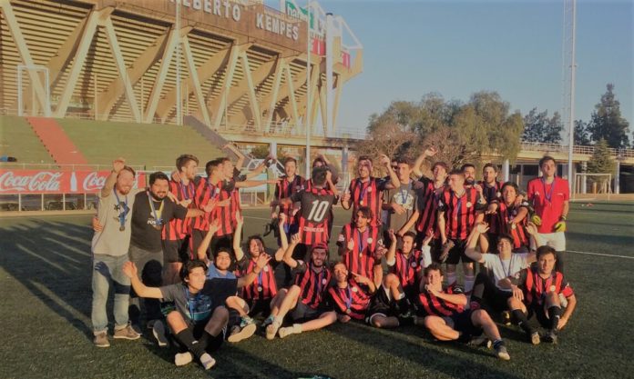 Cs de la Informacion -plantel campeon futbol 11 - Juegos Universitarios Provinciales
