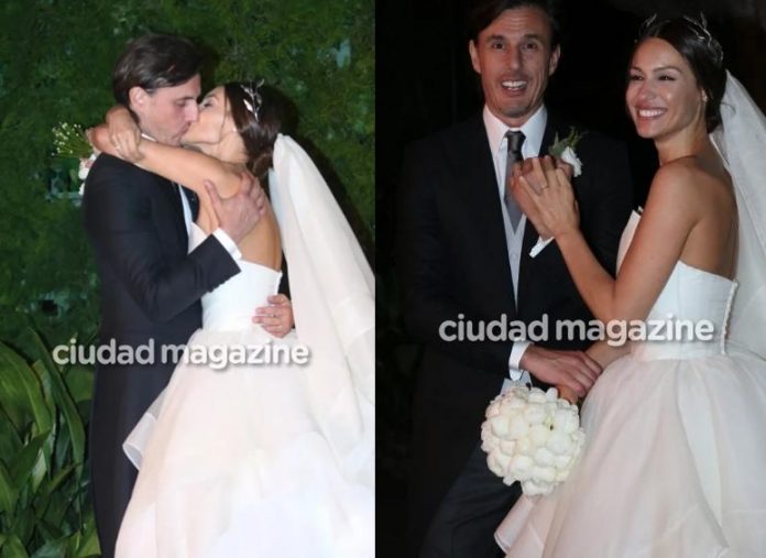 foto casamiento pampita