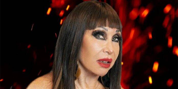 Moria Casán compartió un video sin peluca ni extensiones