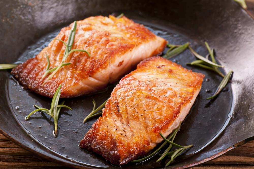 Salmón a la plancha con salsa agridulce - Revista Show Up