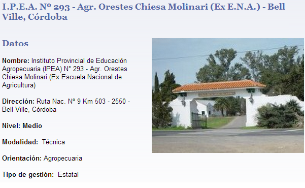 Colegio Agropecuario