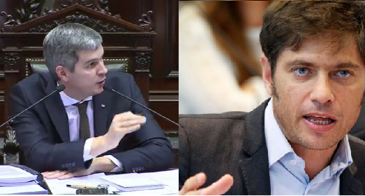 cruce entre Marcos pepa y Axel kicillof
