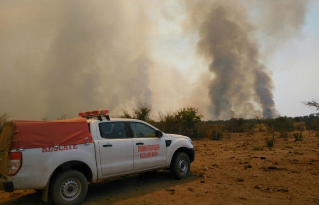 cruz del eje incendio