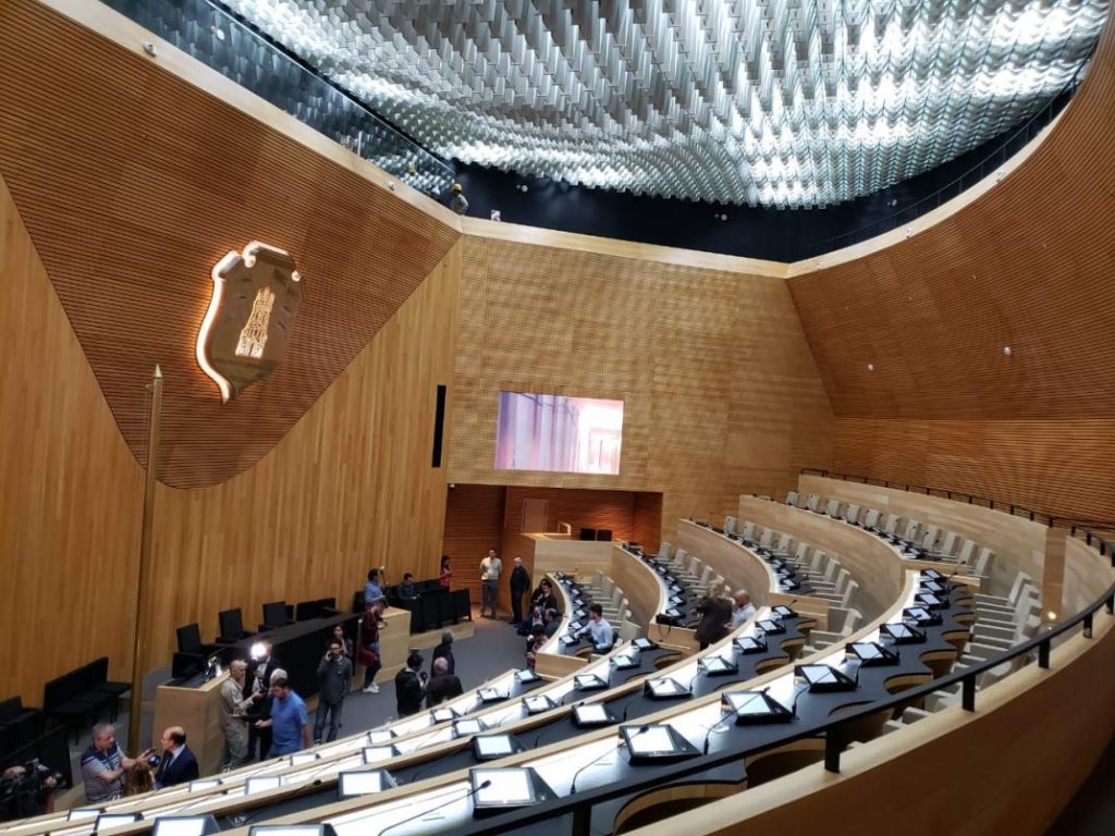 Se inauguró el nuevo palacio de la Legislatura de la Provincia de